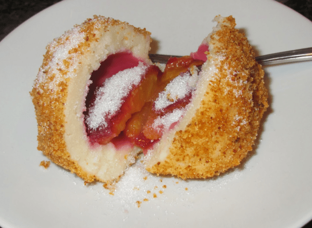 croatian plum dumpling